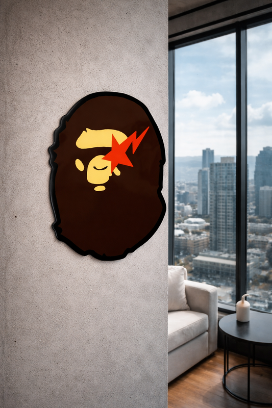 Ape Head Wall Art