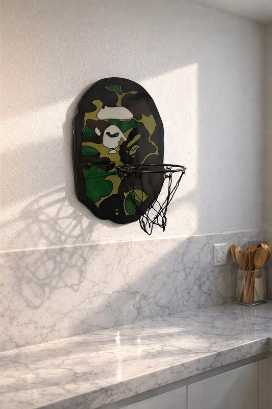 Ape Head Wall Art Mini Hoop