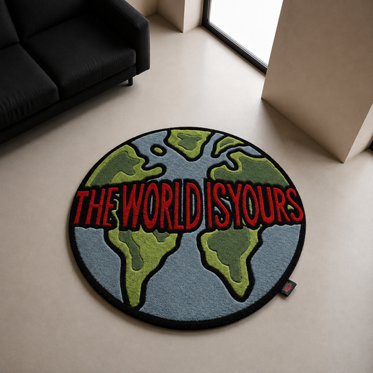 World Is Yours Rug