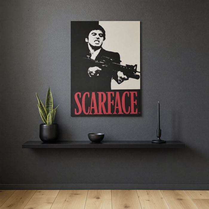 Scarface Mirror - straight-on view
