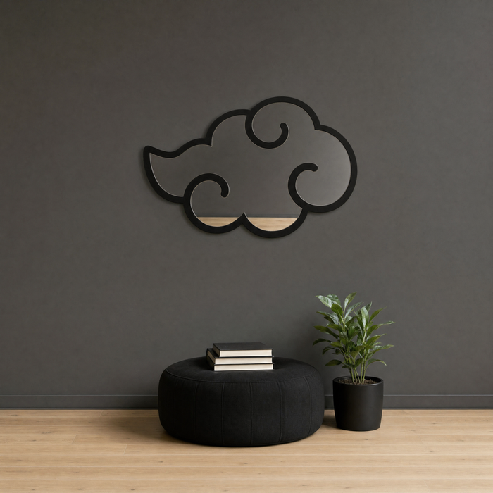 Cloud Mirror - straight-on view
