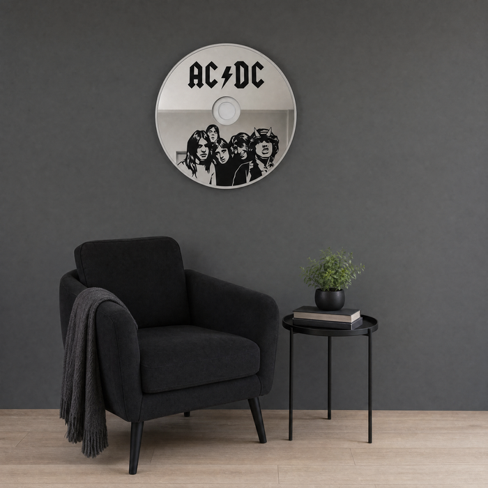 ACDC Mirror - straight-on view