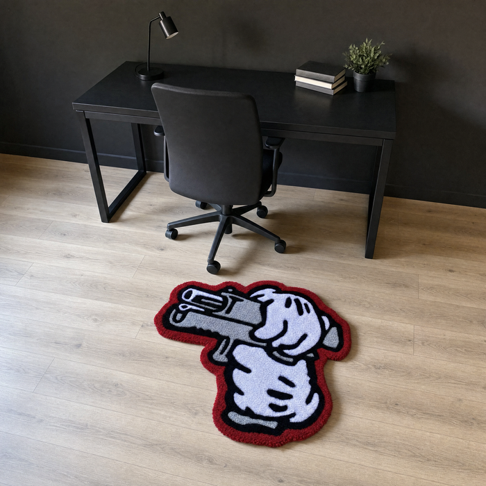 Blick Rug - home office scale shot
