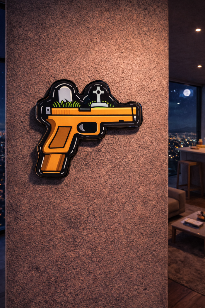 Graveyard blick Wall Art