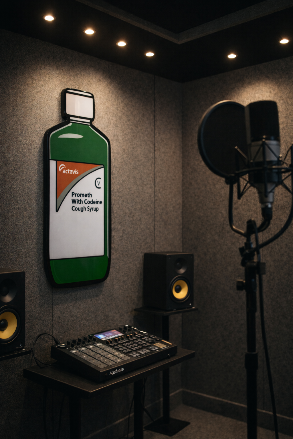 Med Bottle Wall Art