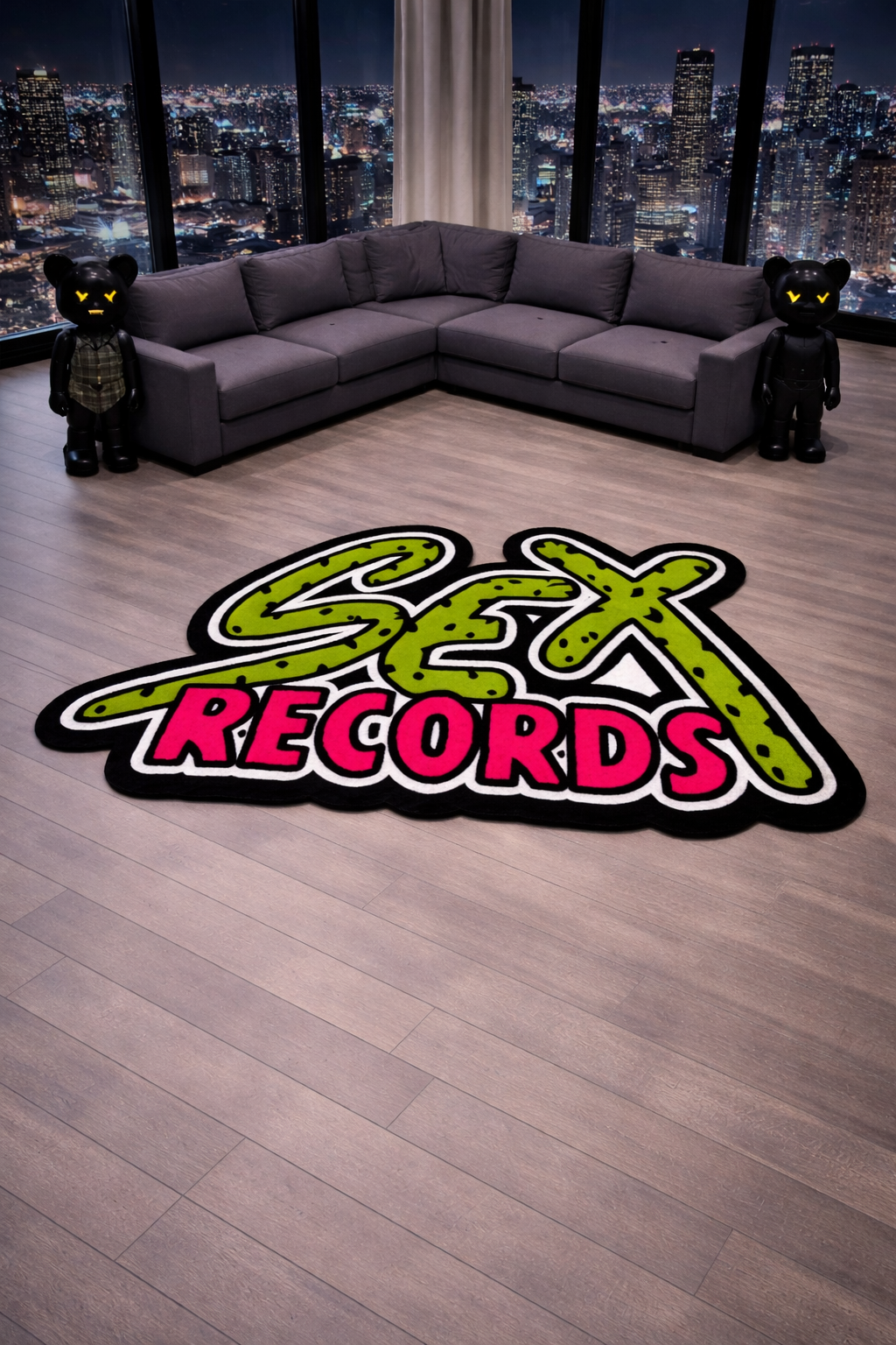 Sex Records Rug