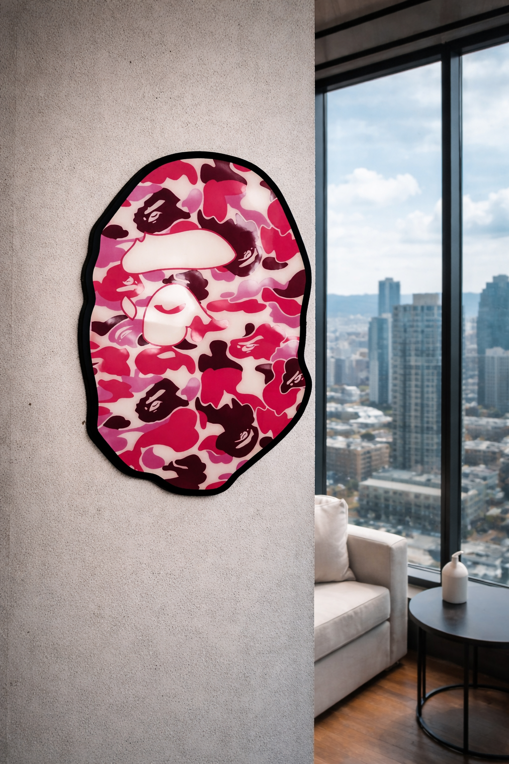 Ape Head Wall Art