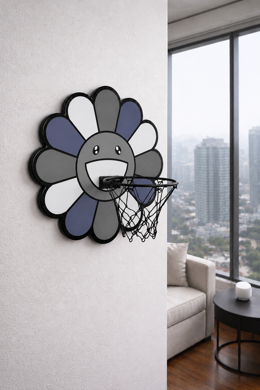Flower Wall Art Mini Hoop