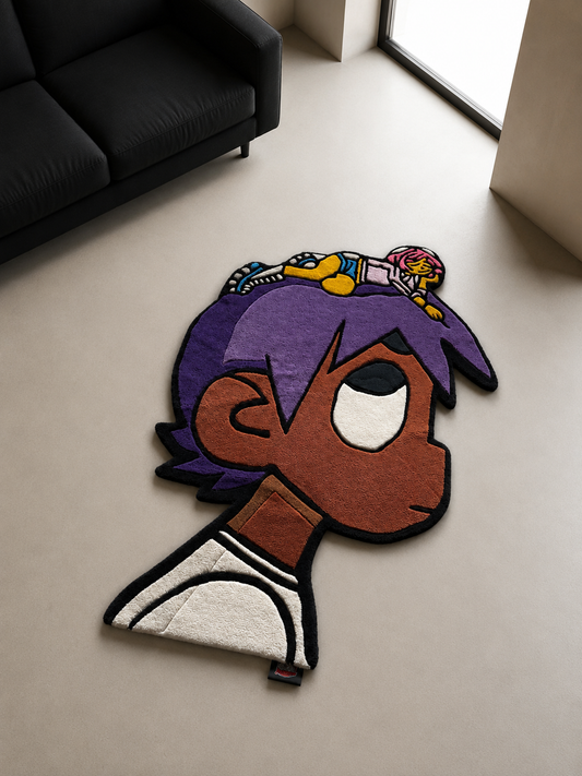 Cartoon Face Rug