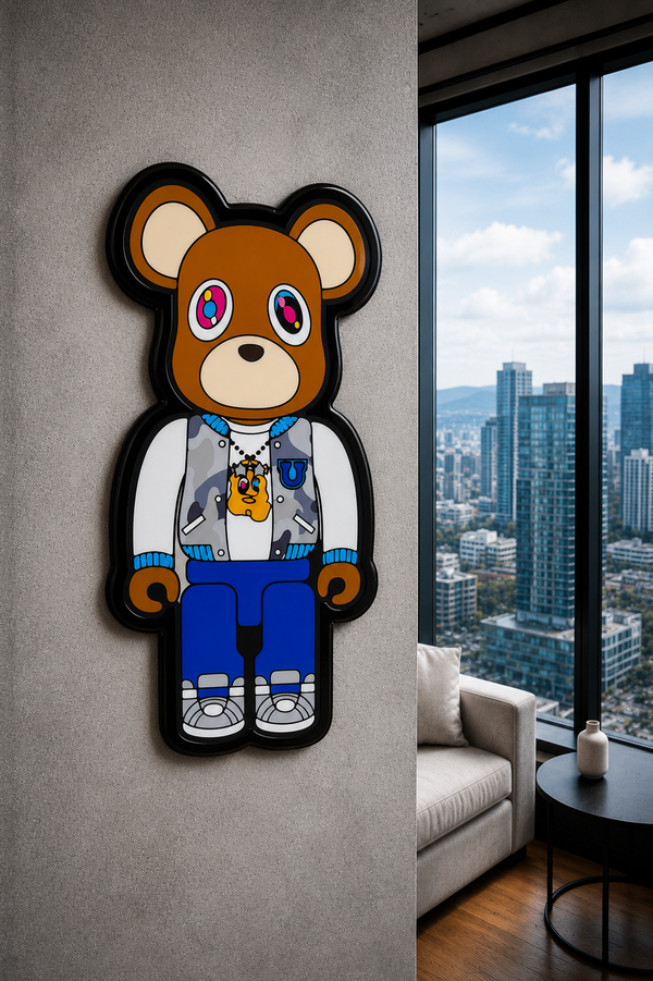 Lego Bear Wall Art