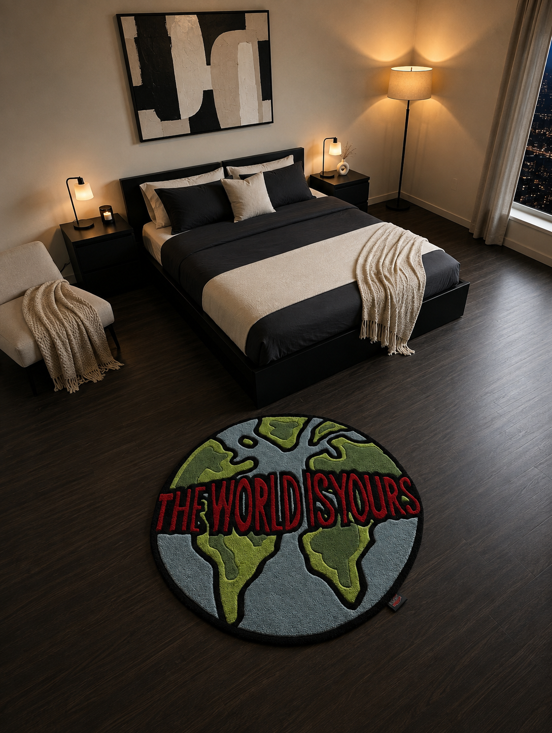 World Is Yours Rug