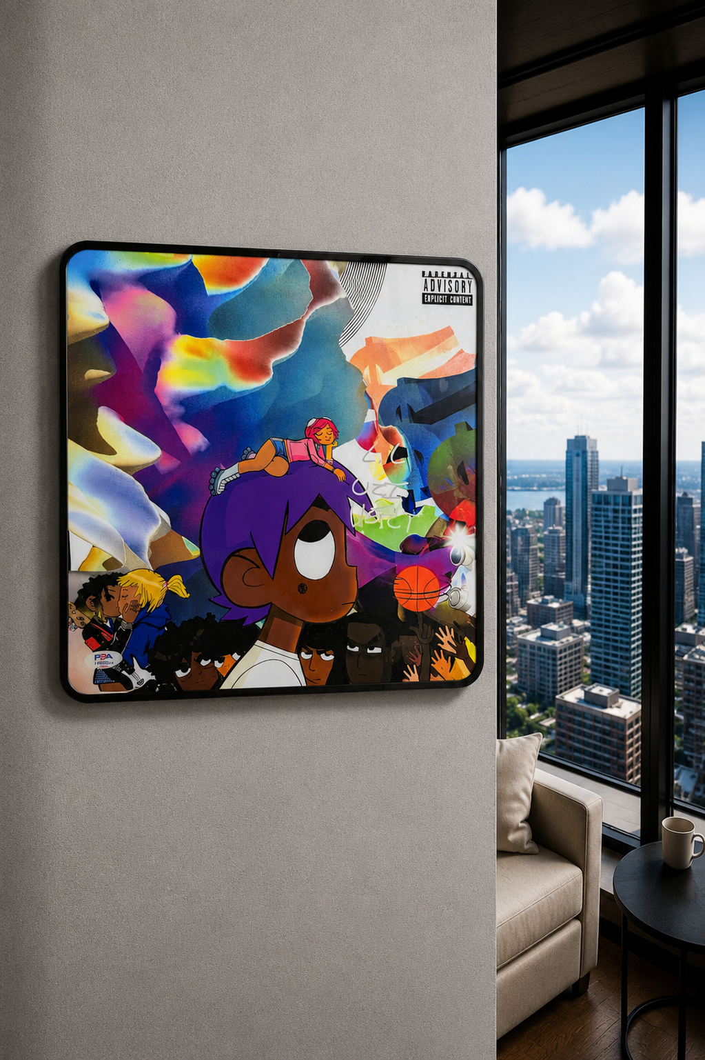 Lil Uzi Cover Wall Art