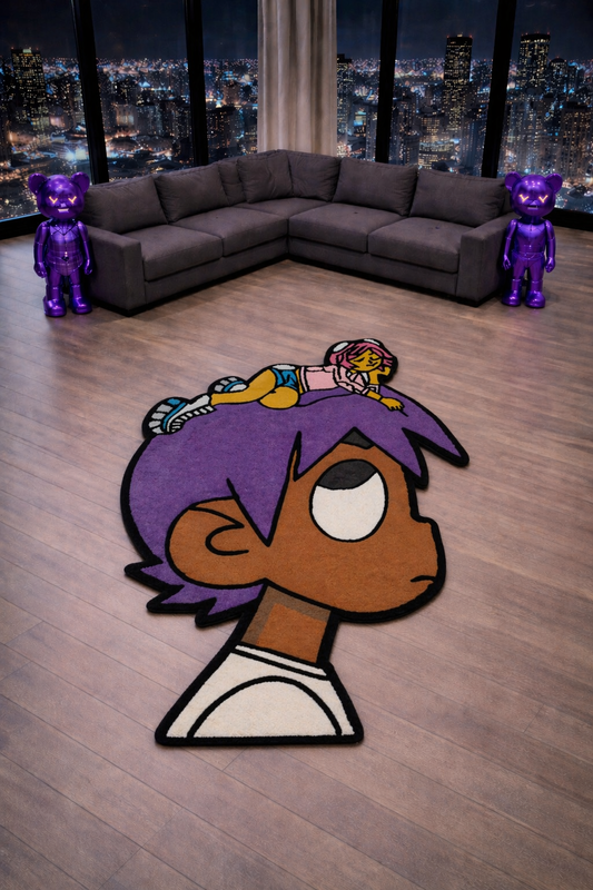 Cartoon Face Rug