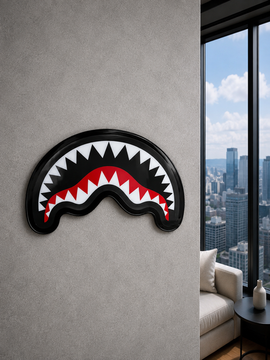 Fighter Teeth Wall Art
