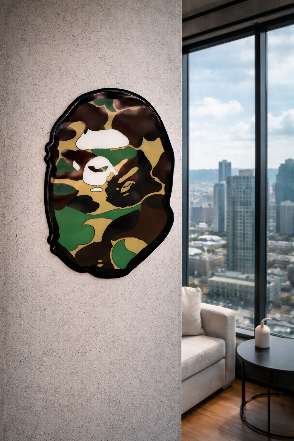 Ape Head Wall Art
