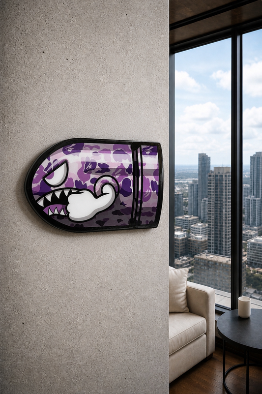 Camo Rocket Wall Art