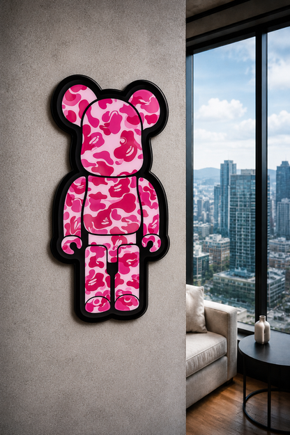 Lego Bear Wall Art
