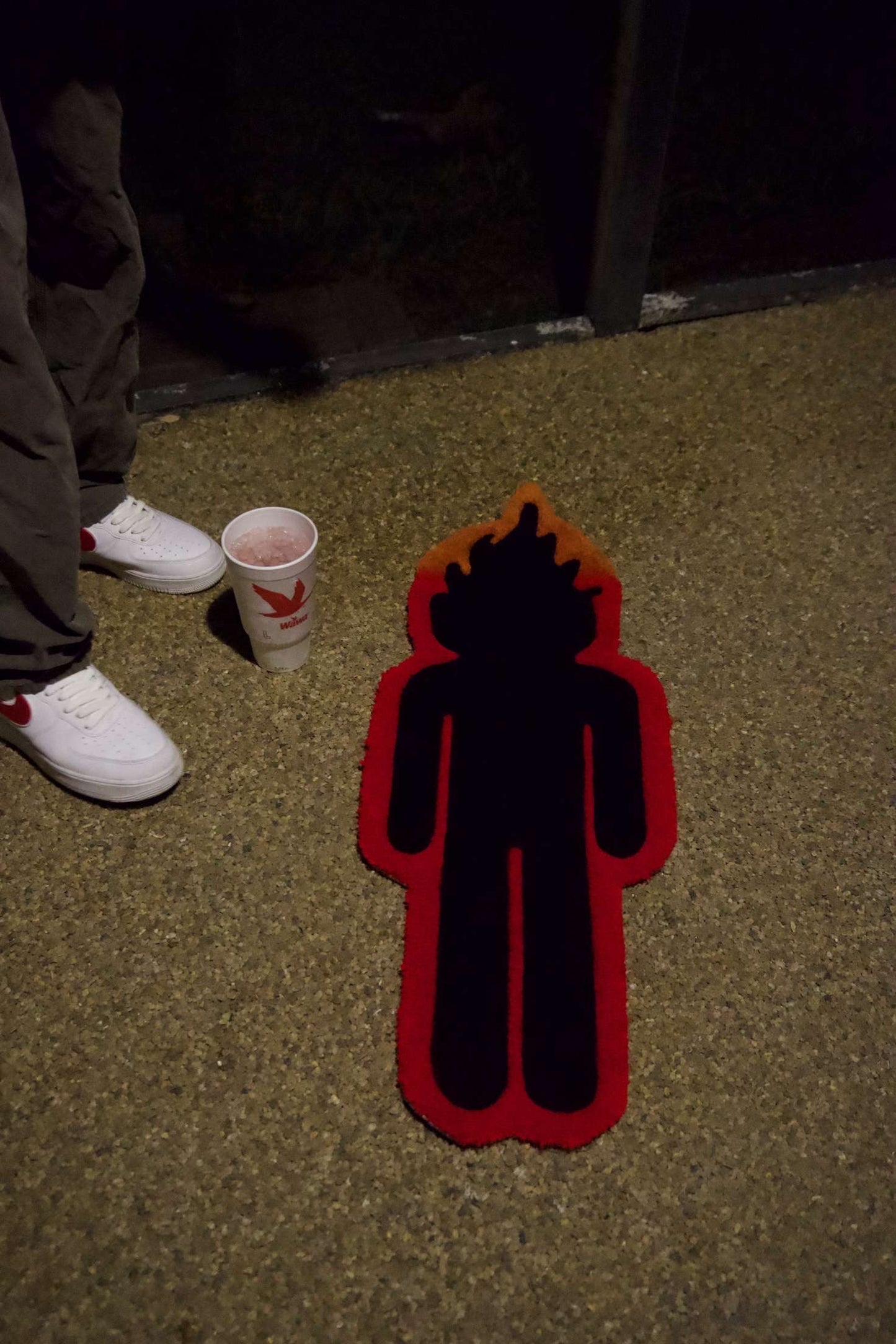 Fire Guy Rug