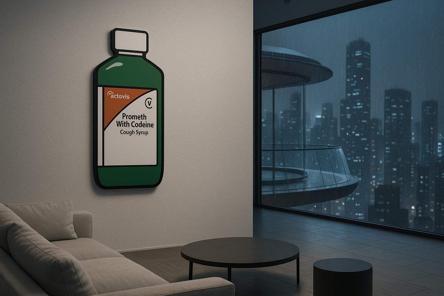 Med Bottle Wall Art