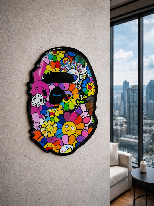 Ape Head Wall Art