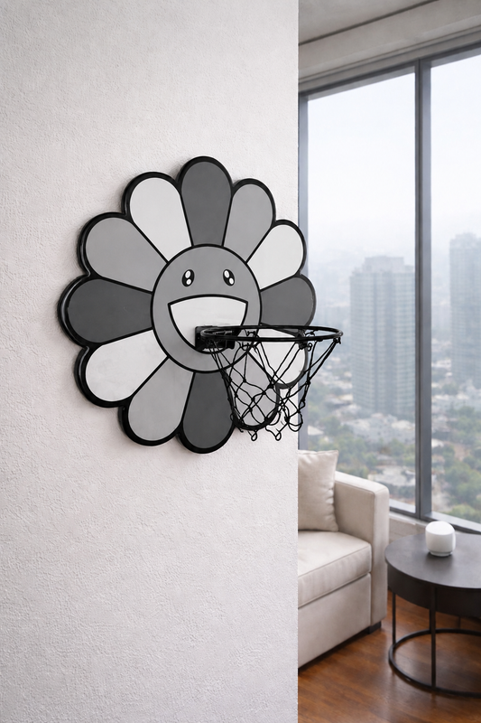Flower Wall Art Mini Hoop