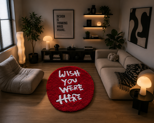 Wish You Were Here Rug
