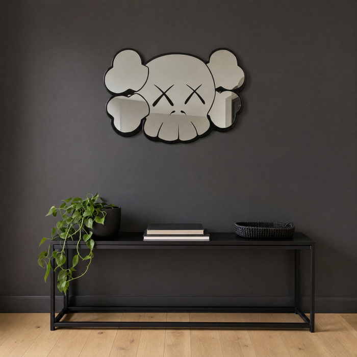 Bone Mirror - straight-on view