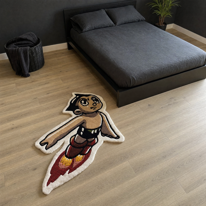 A Boy Rug 1 - bedroom scale shot