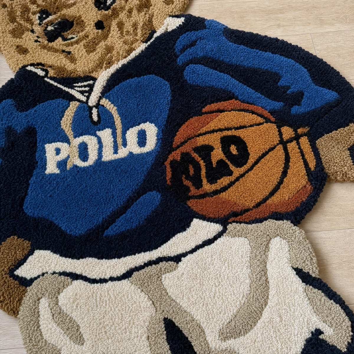 Polo Rug - close-up texture detail