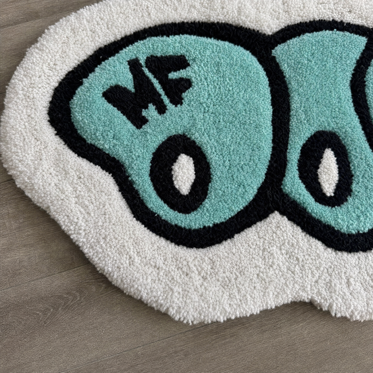 Doom Rug 1 - close-up texture detail