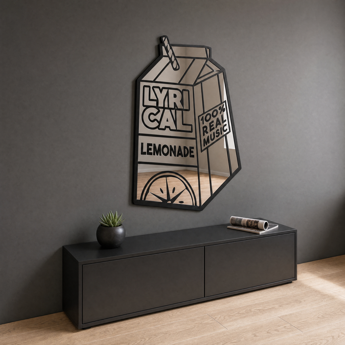 Box Mirror - three-quarter angle