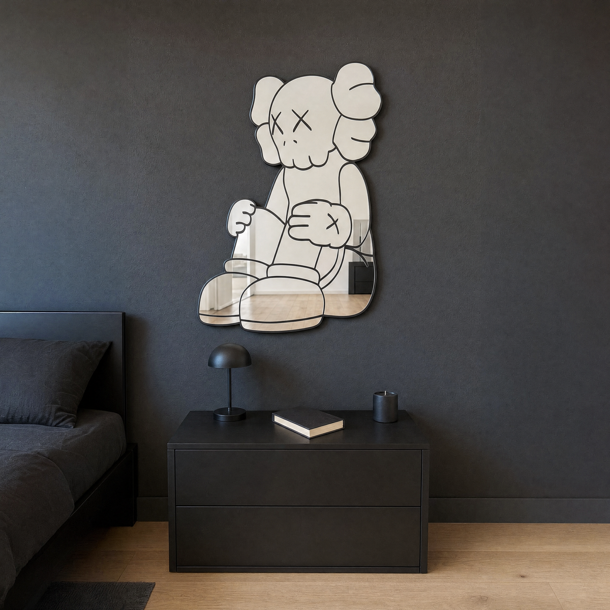 Figure Mirror - bedroom scene anchor