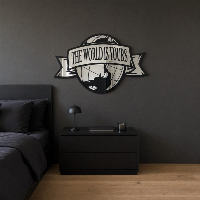 World Is Yours Mirror - bedroom scene anchor