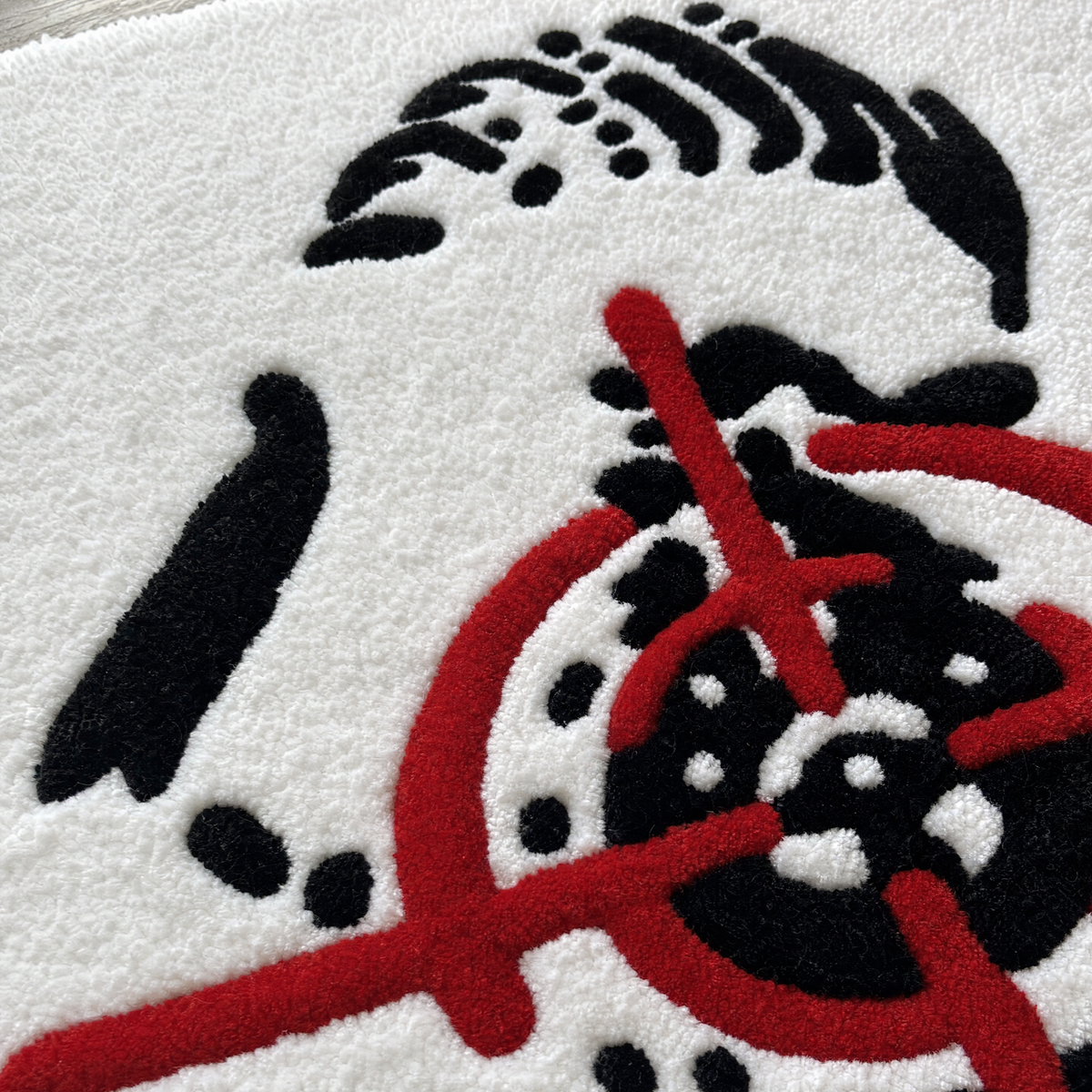 Target Rug - close-up texture detail