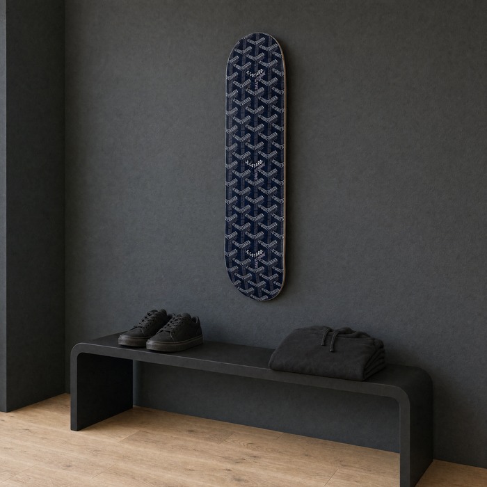 Monogram Skateboard - three-quarter angle