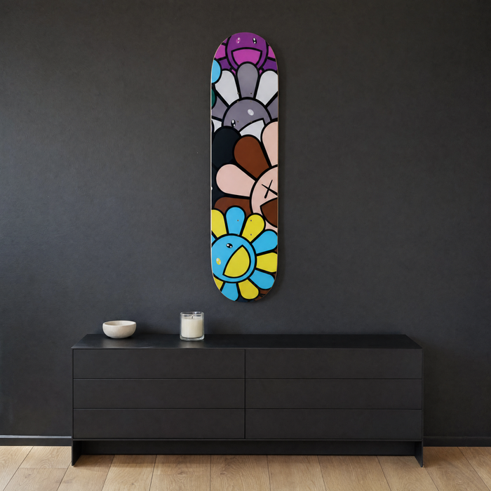 Flower Skateboard - dresser scene