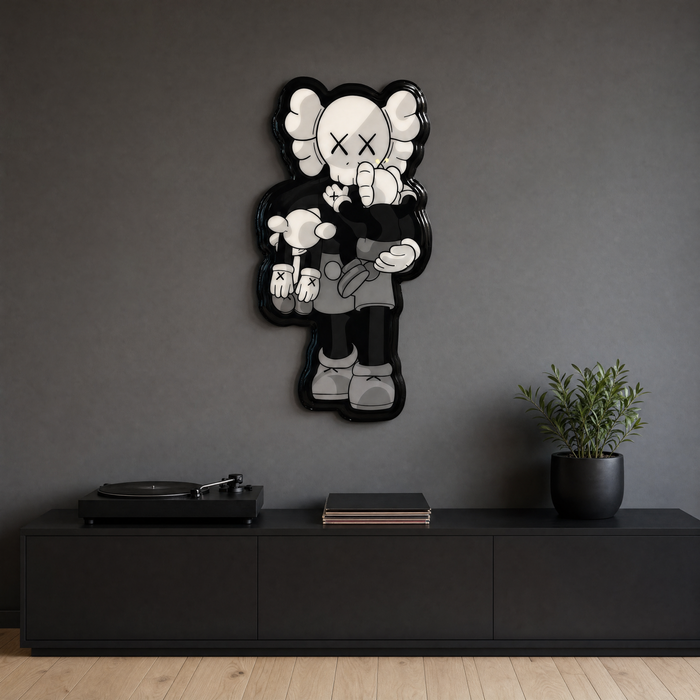 Figure Wall Art - lounge scene